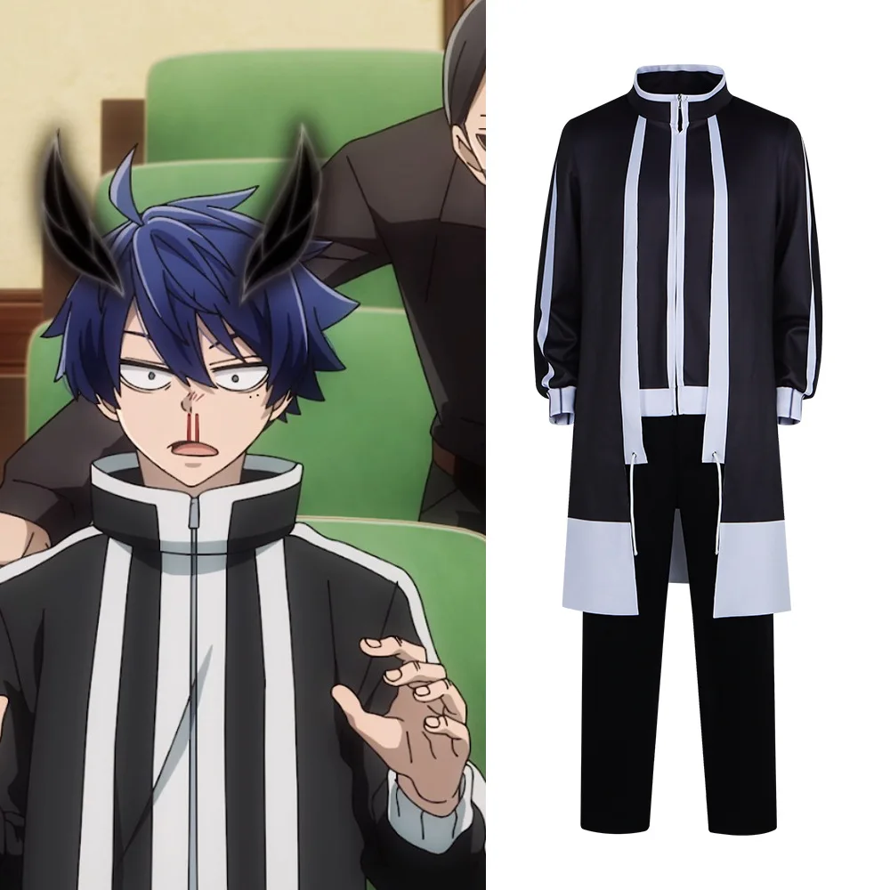 

Shiki Ichinose Anime Tougen Anki Cosplay Costume New DK Man School Uniform Shiki Suit Halloween Play Outfit for Men Stage Wear