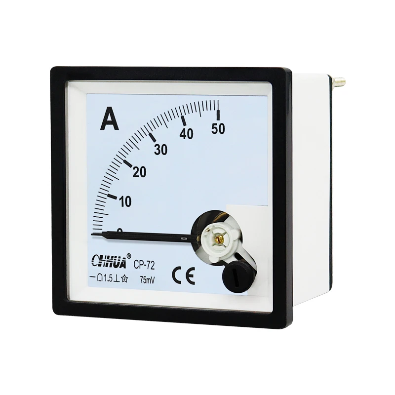 CP-72 DC Analog Current Meter 1A2A3A5A10A15A20A 10A/75mV-3kA/75mV etc,AMP ammeter Factory direct sales