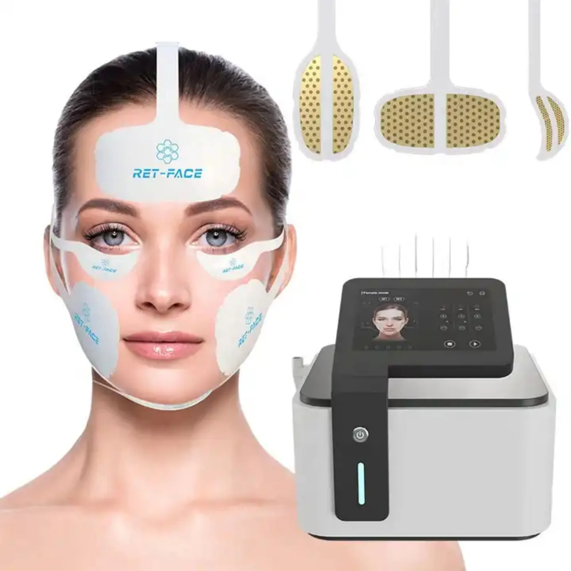 

The latest portable PE-FACE radio frequency facial lifting instrument beauty RF weight loss and firming machine