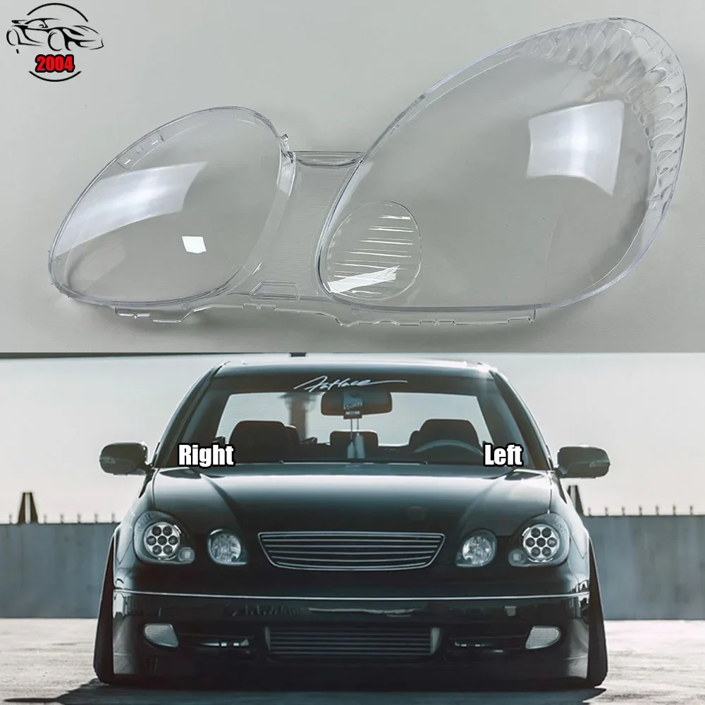 

For Lexus GS GS300 2004 Headlamp CoverTransparent Mask Headlight Shell Lens Plexiglass Replace Original Lampshade