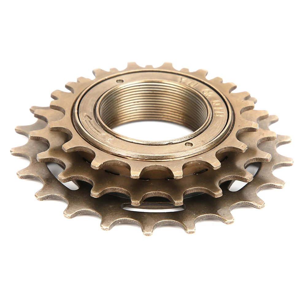 16/19/22T Metal 3 Speed Flywheel Freewheel Accessory for Mountain Road Bike 3 Speed Flywheel Bicycle Parts Cycling Accessories