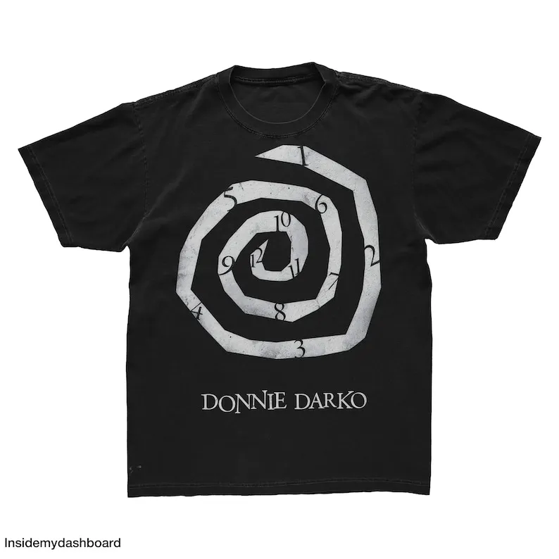 Donnie Darko Circle Countdown T-Shirt, Cult Classic Horror Merch, Horror Graphic Tee, Donnie Darko T-Shirt