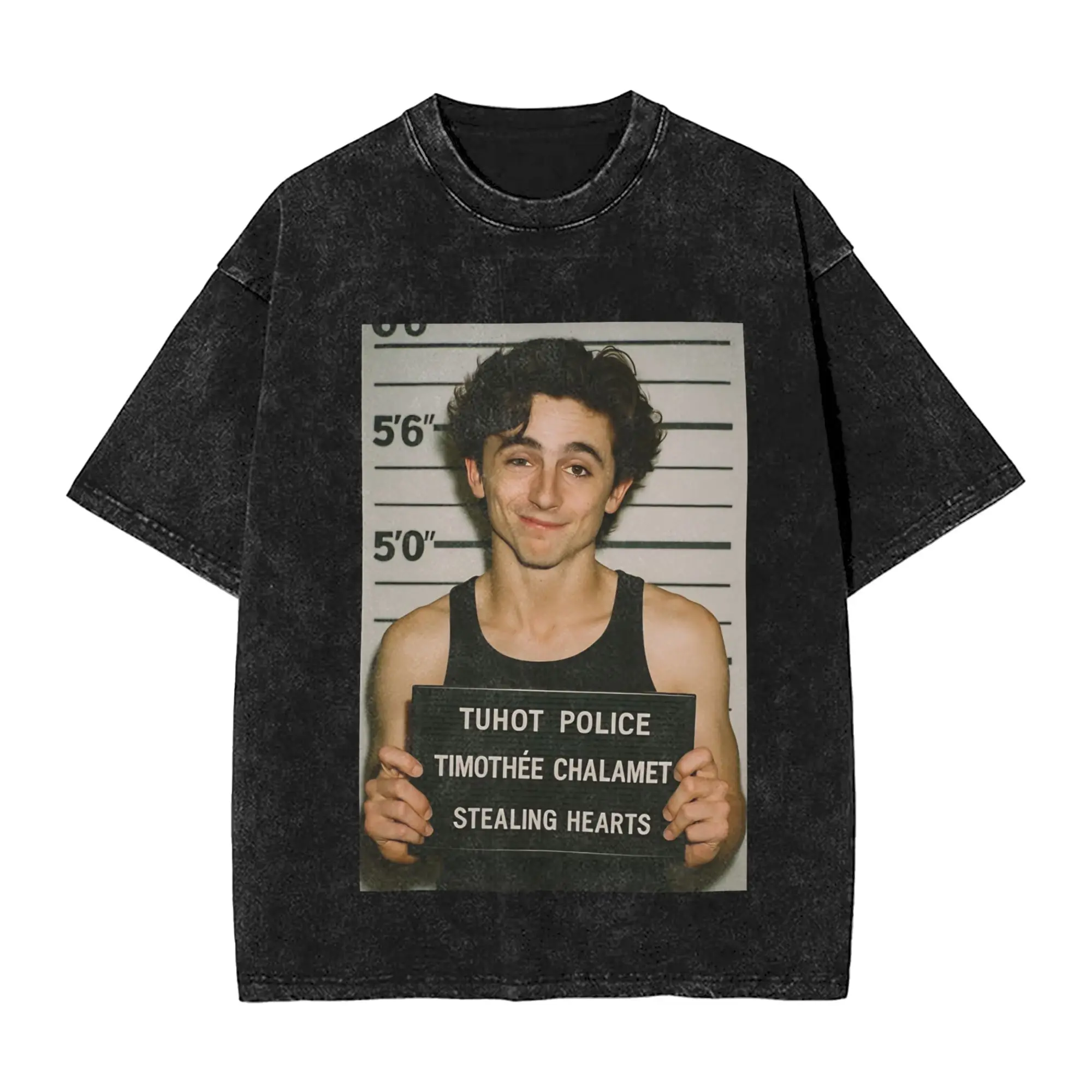 Timothee chalamets T-Shirt for Men  Novelty 100% Cotton Tees Round Collar Short Sleeve T Shirt Birthday Present Clothing