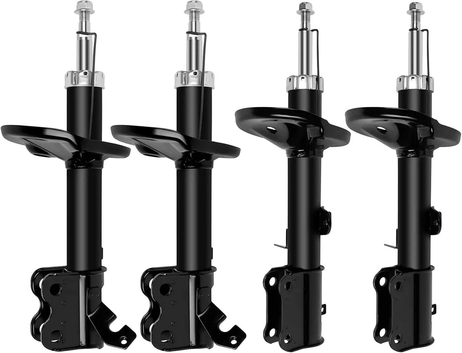 Front Struts & Rear Shock Absorbers, SCITOO Shocks Absorbers Assemblies Kit fit for Auto Shocks 1998-2002 for Chevy Prizm