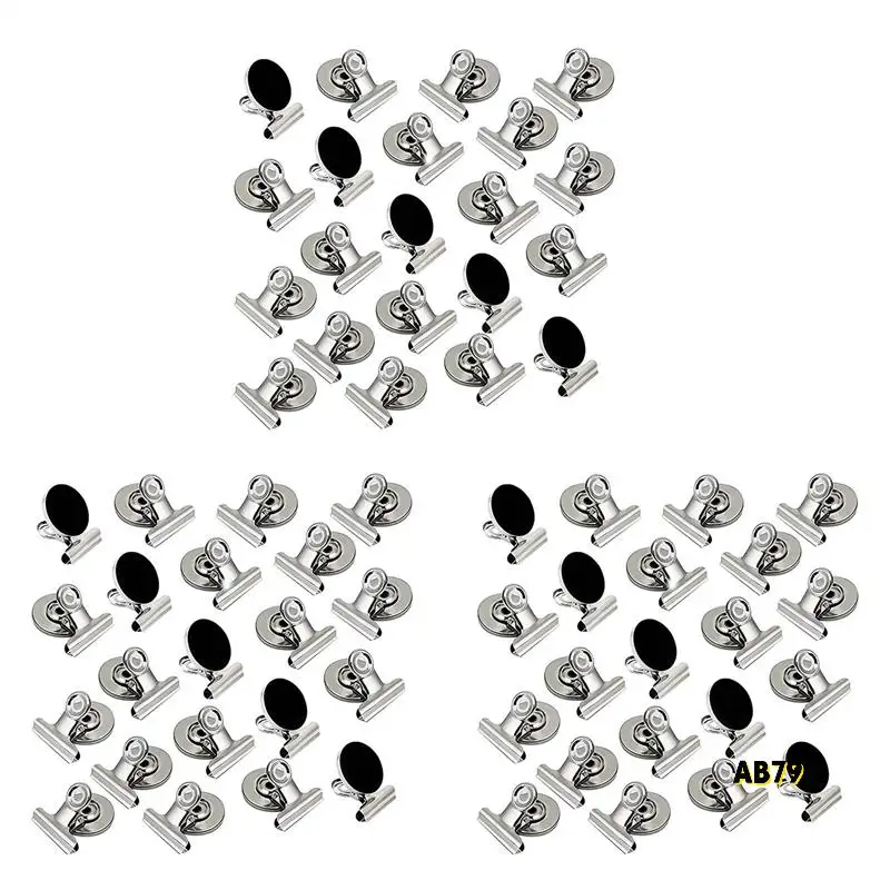 60 упаковок магнитных зажимов, сильные магнитные зажимы для холодильника без царапин, зажимы для переплета, зажимы для бумаги, зажимы для магнитов для досок