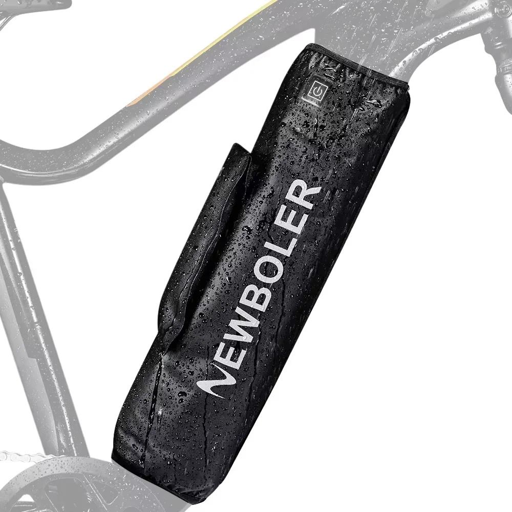 NEWBOLER E-Bike batterij beschermhoes Waterdichte elektrische fiets batterijtas USB Geschikt voor de meeste automodellen - afbeelding 2