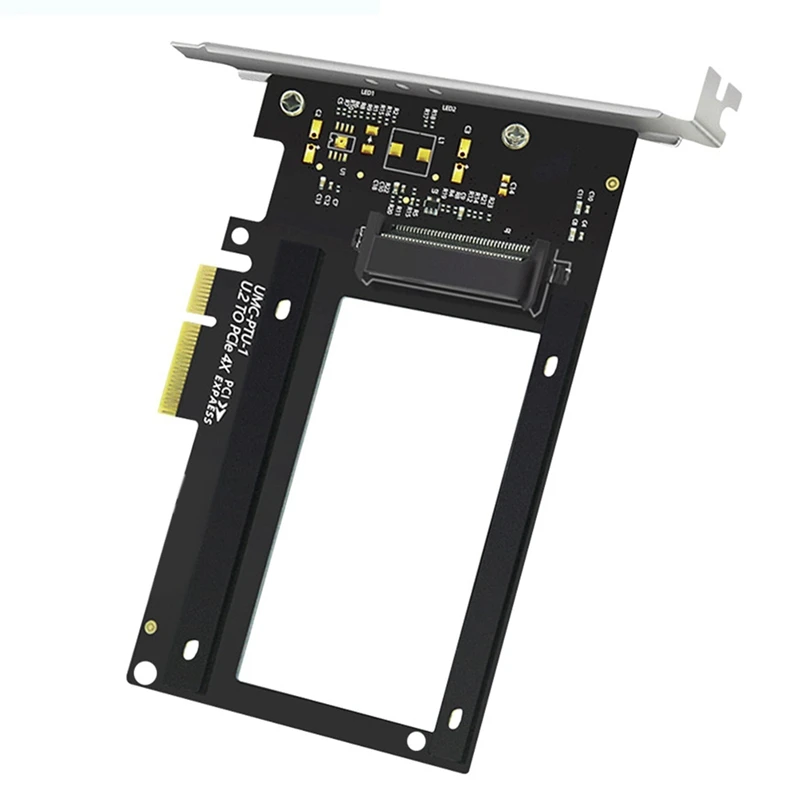 

Pcie к U.2 карта расширения PCI-E X4 U.2 адаптер карты PCI Express 3,0 SSD твердотельный жесткий диск адаптер карта