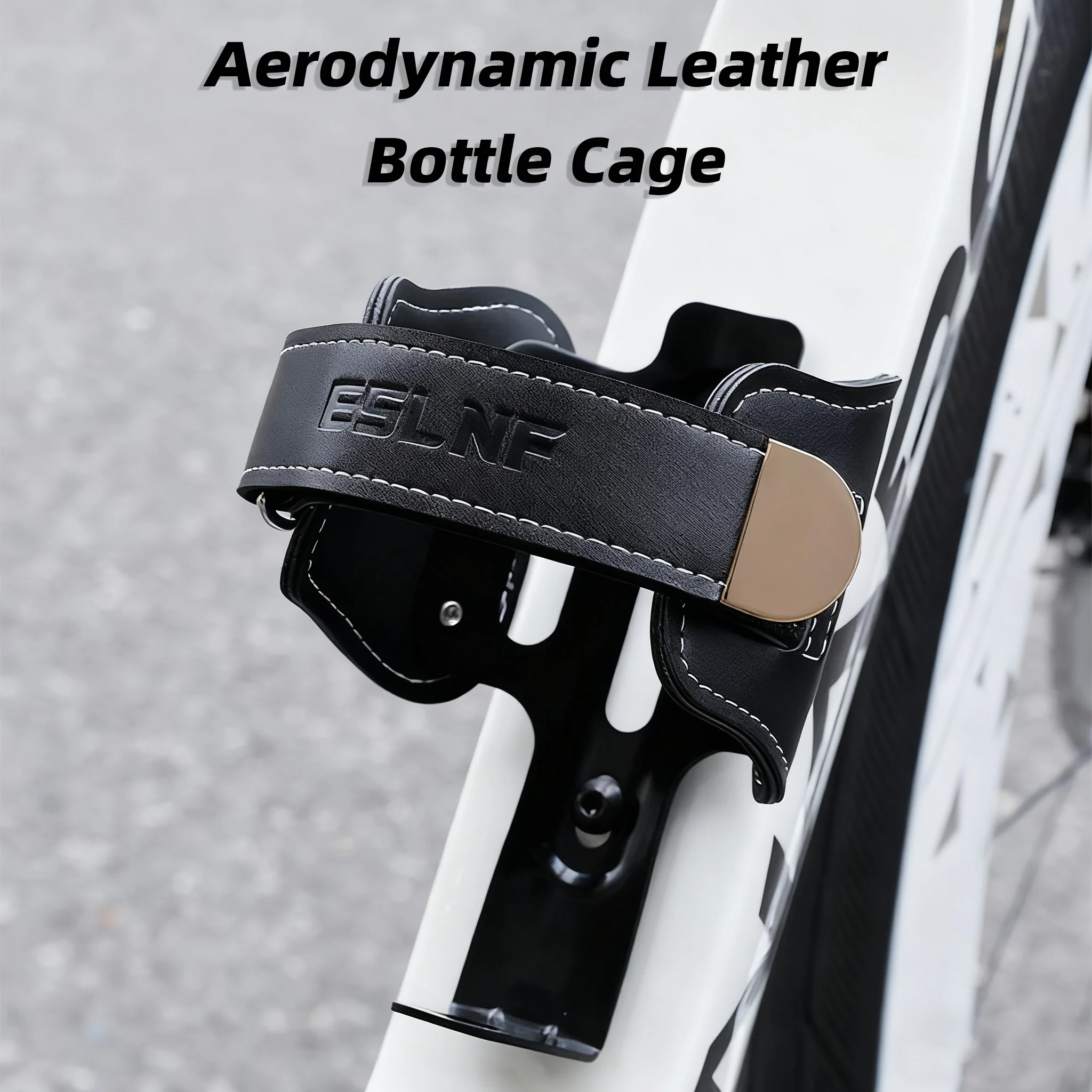 

Aerodynamic Road Bicycle Bottle Cage High Quality Adjustable Leather Bottle Holder Durable Ultralight Alloy MTB Bottle Mount