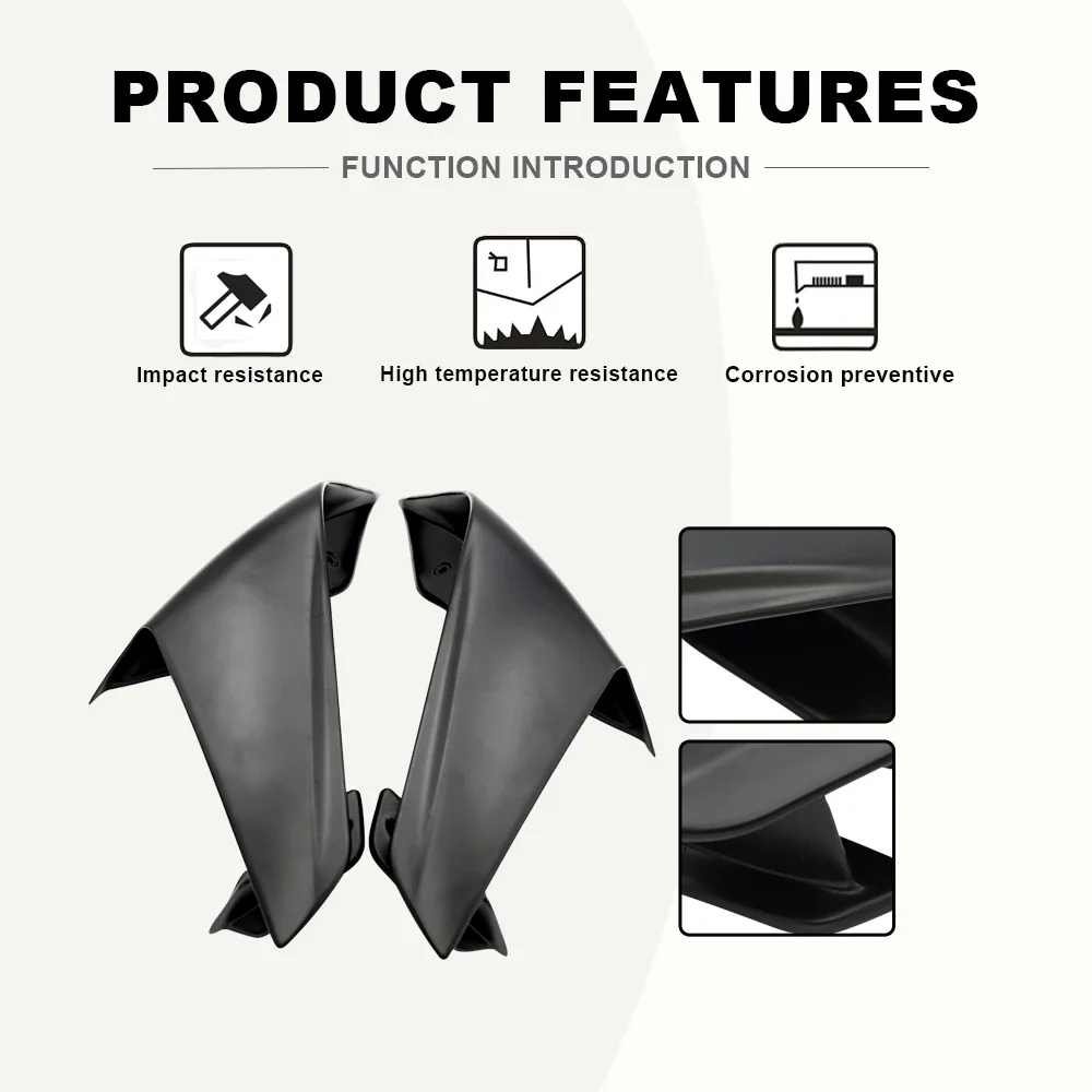 For Honda CBR1000RR and CBR1000RR 2012-2016 Modified Fixed Wing Diffuser, Competitive Fixed Wing Turbulence Fan Wing