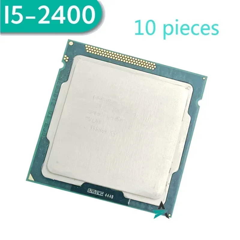 10PCS Core i5-2400 Processor Quad-Core 3.1GHz LGA 1155 TDP 95W 6MB Cache Desktop CPU I5 2400