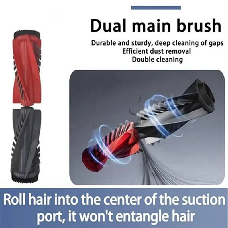 

B98A-For Roborock Robot Vacuum Cleaner G30 U Main Brush Side Brush Cloth Dust Bag Accessories Replacement Parts Brush