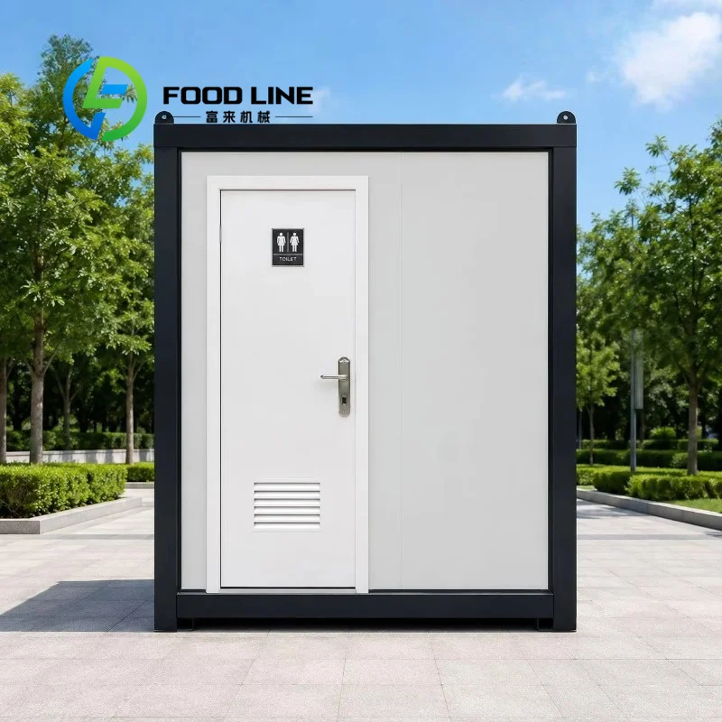 Mobile Public Toilet Fully‑Fitted Mobile Sanitation Unit For Highway Rest Stop Festival Event Camping Ground Temporary Public