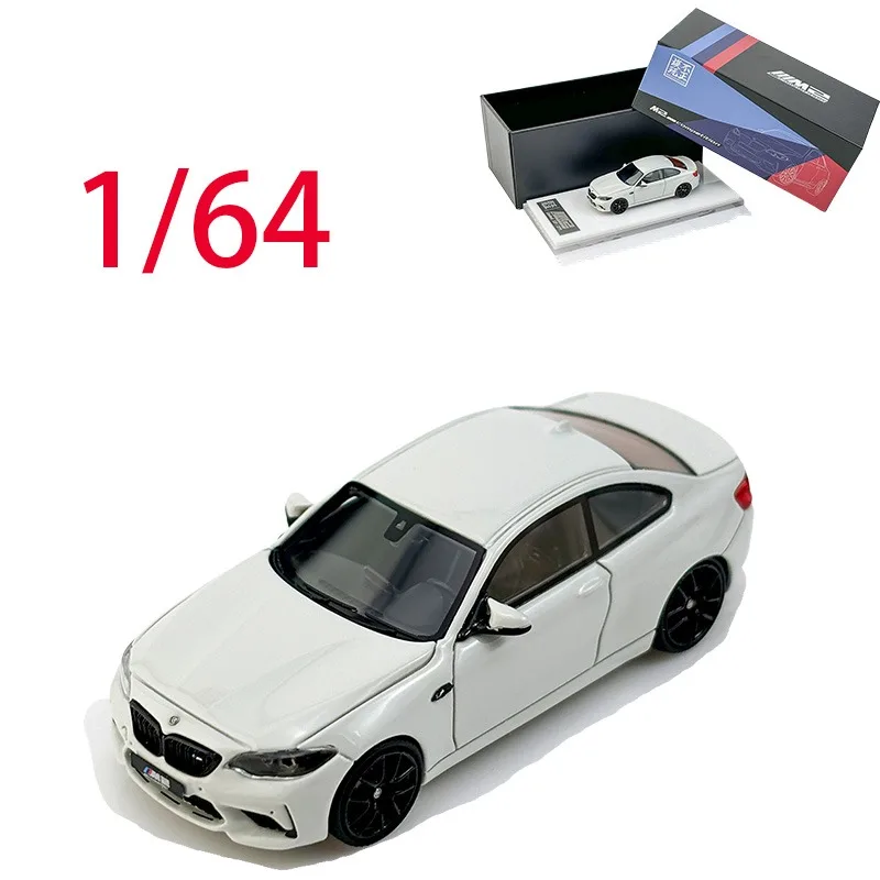 

Diecast 1/64 Scale BMW Resin Car Model BMW M2 Competition Play Vehicles Toys for Boys Original Box Collection and Display Piece