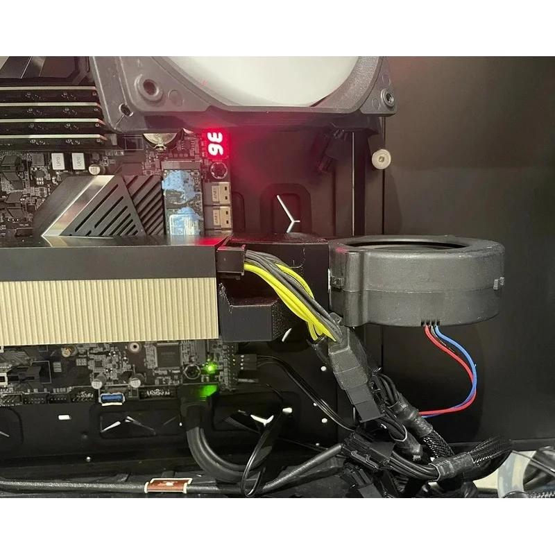 New A+ For NVIDIA For Tesla A100 170HX H800 L40 A16 A30 GPU Turbo Cooling Fan BFB1012VH G10012BS8AZ-57Z99