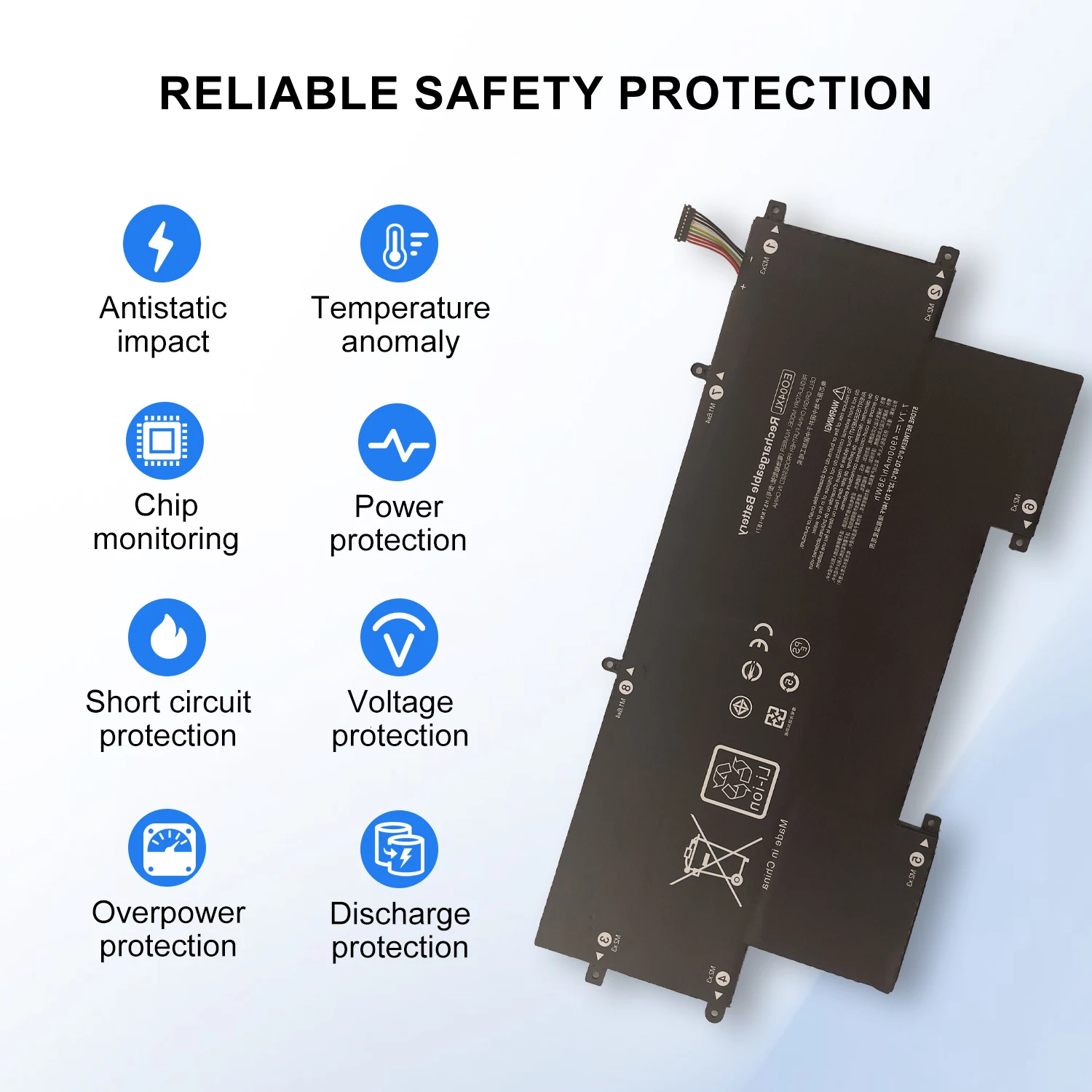 SARKAWNN EO04XL/B/W Laptop Battery For HP EliteBook Folio G1 V1C37EA V1C36EA V1C39EA V1C40EA V1C42EA V1C43EA W8Q05AW W8Q07AW.