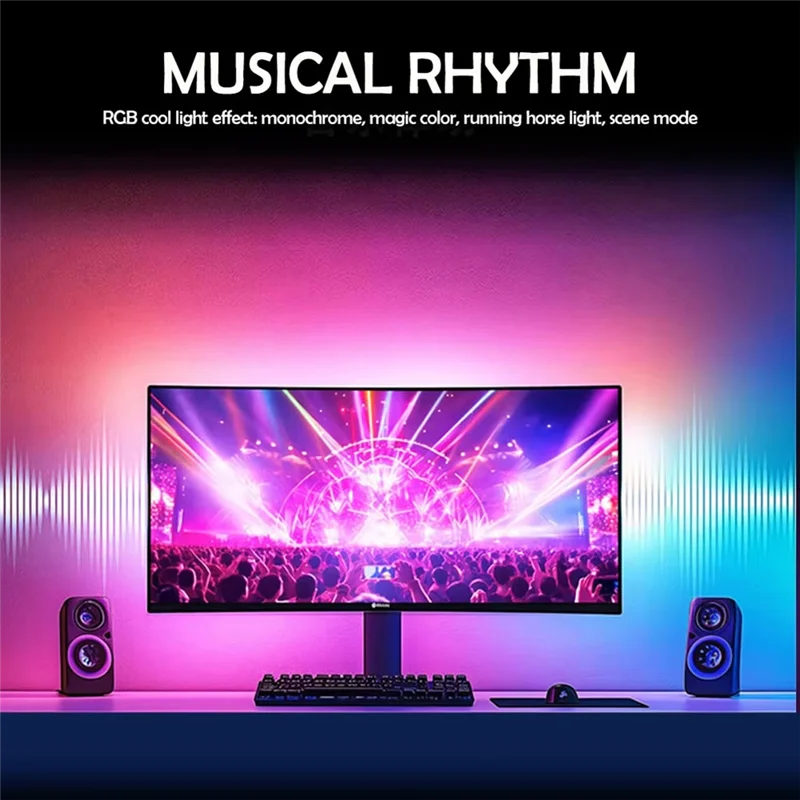 PORK-Sync Strip Smart Ambient Lighting Lights Strip Smart Control Lights Party Screen Light