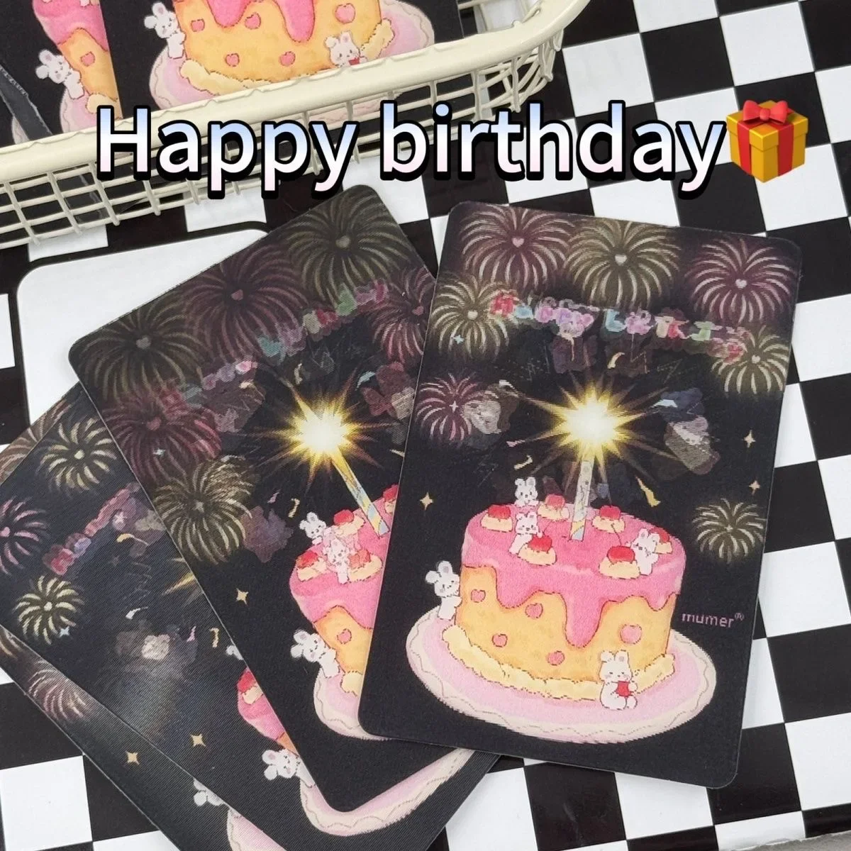 สุขสันต์วันเกิดเจ้าหญิง, การ์ดตะแกรง, โปสการ์ดอเนกประสงค์, การ์ดอวยพร, ให้ของขวัญให้กับเพื่อนและเพื่อนที่ดีที่สุด