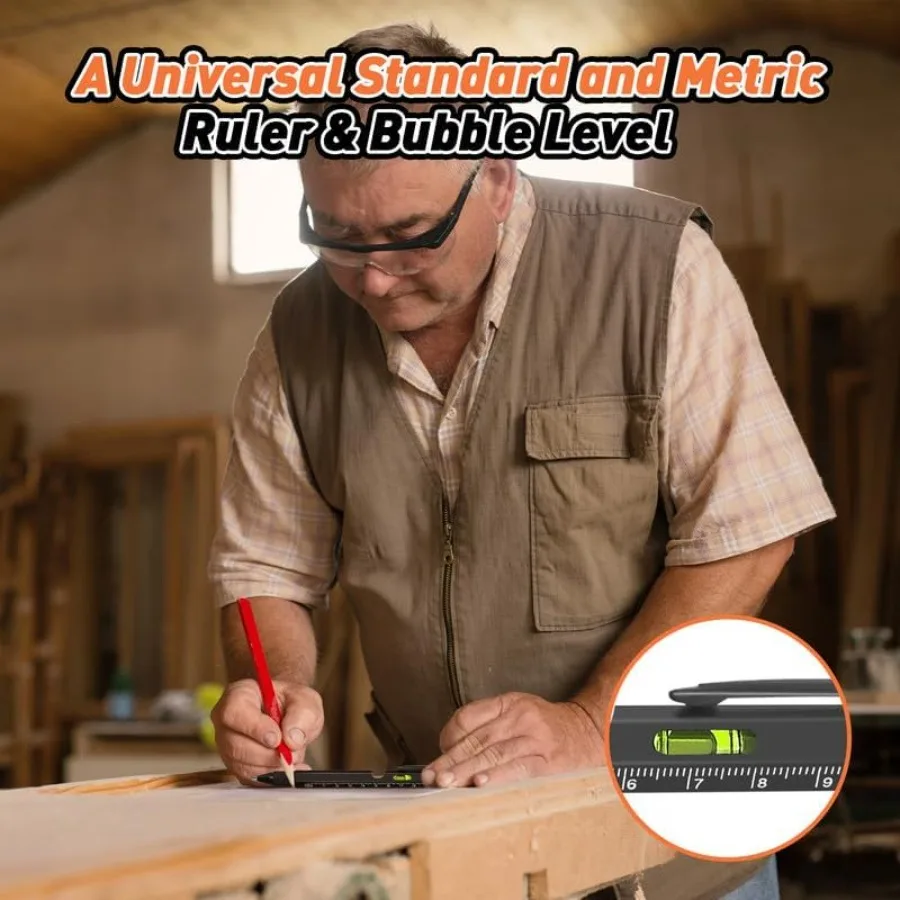 مجموعة أقلام متعددة الأدوات 9 في 1 للرجال: مواد تخزين عملية ومتعددة الاستخدامات لعيد الميلاد وأعياد الميلاد أو فكرة هدايا الفيل الأبيض