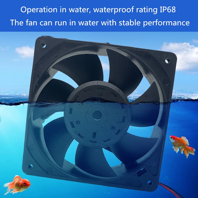 12cm 120*38mm 12025 12V 24V 48V 220V Industrial Ultrasonic Humidifier Atomizer Waterproof Fan Cooling Fan