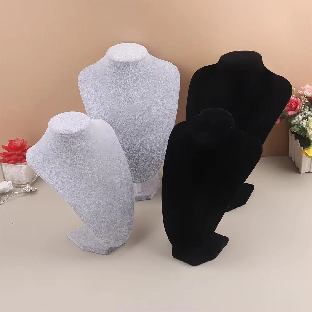 Nueva exposición de collares multifuncional, luz de exposición, accesorios de espectáculo de lujo, estante de almacenamiento de joyería, tienda Boutique