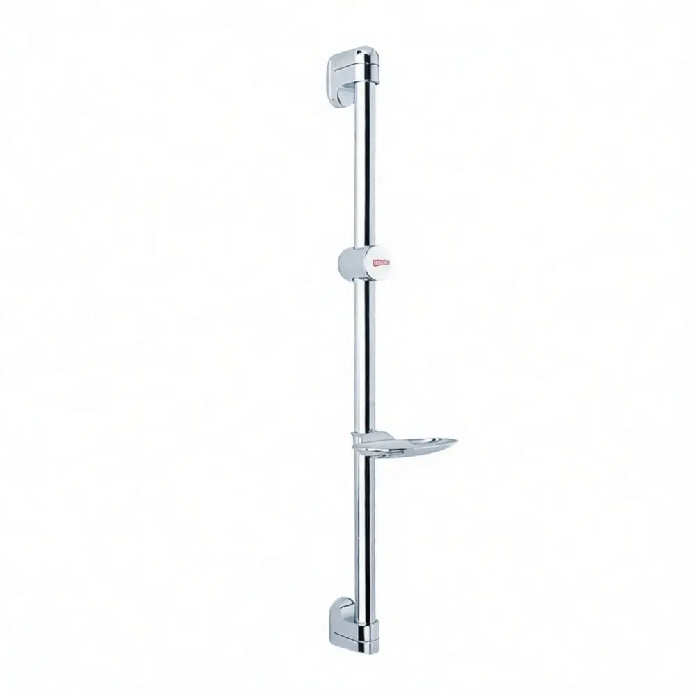 Adjustable Stainless Steel Shower Rail Slide Bar Bathroom Handheld Spray Holder Modern Design With Rainfall Function Accessory