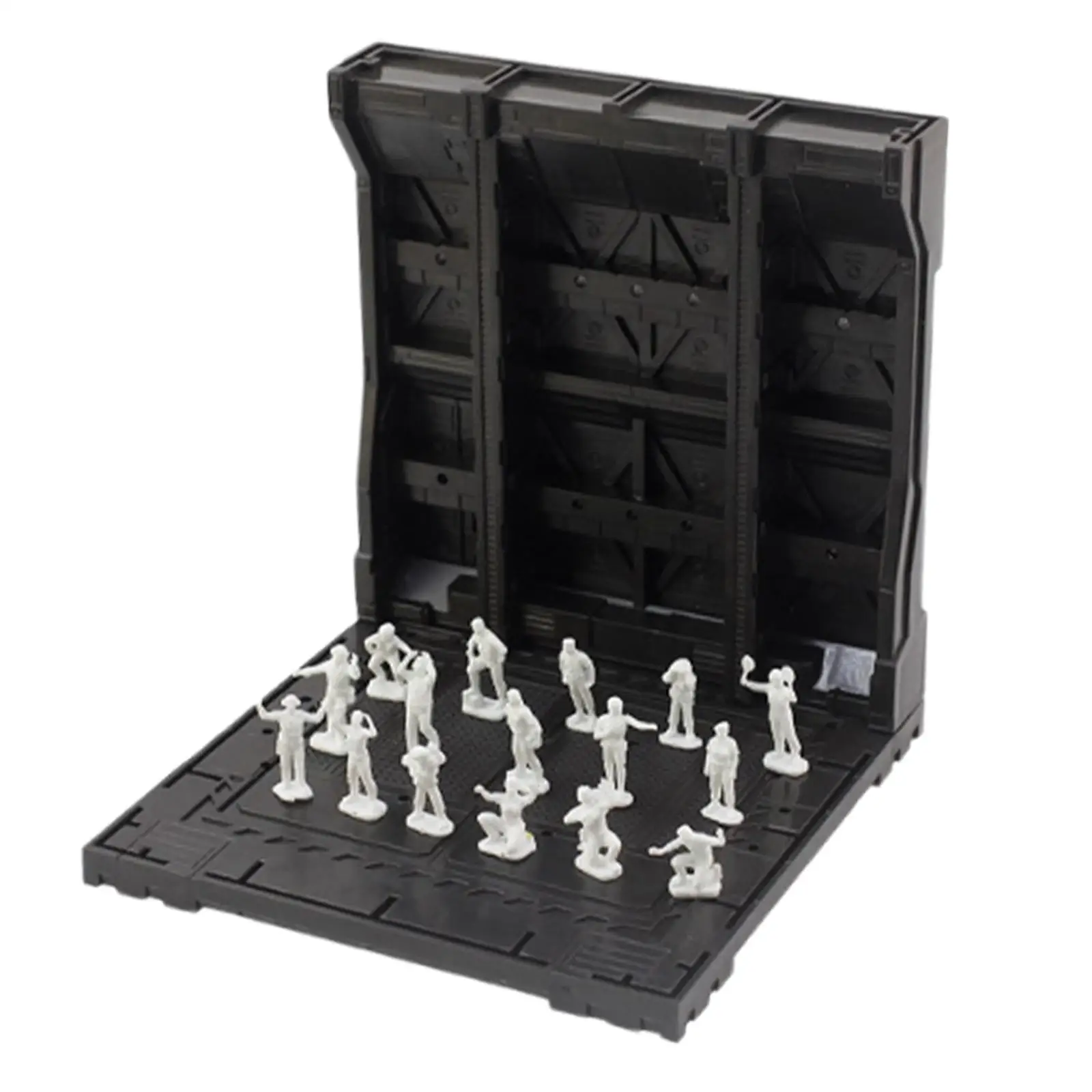 Interlocking Model Kit Display Stand Universal Character Doll Display Box RG