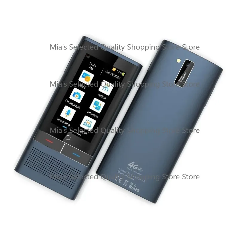 4G LTE Pocket Voice Translator Recording Pen 139 Language Global Translation Arabic Support Language Recognition