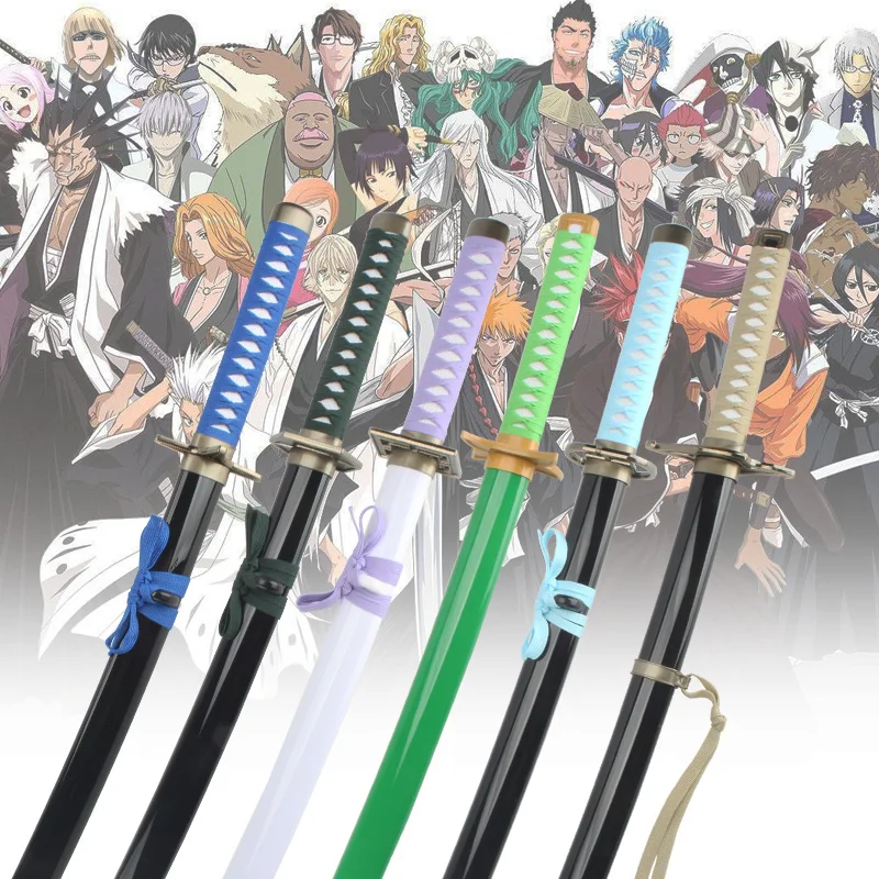 Anime Character Weapons Brinquedos, Katana, Bamboo Blade, Kurosaki, RPG de Luigo, Movie Sword, 80cm, 31.5"