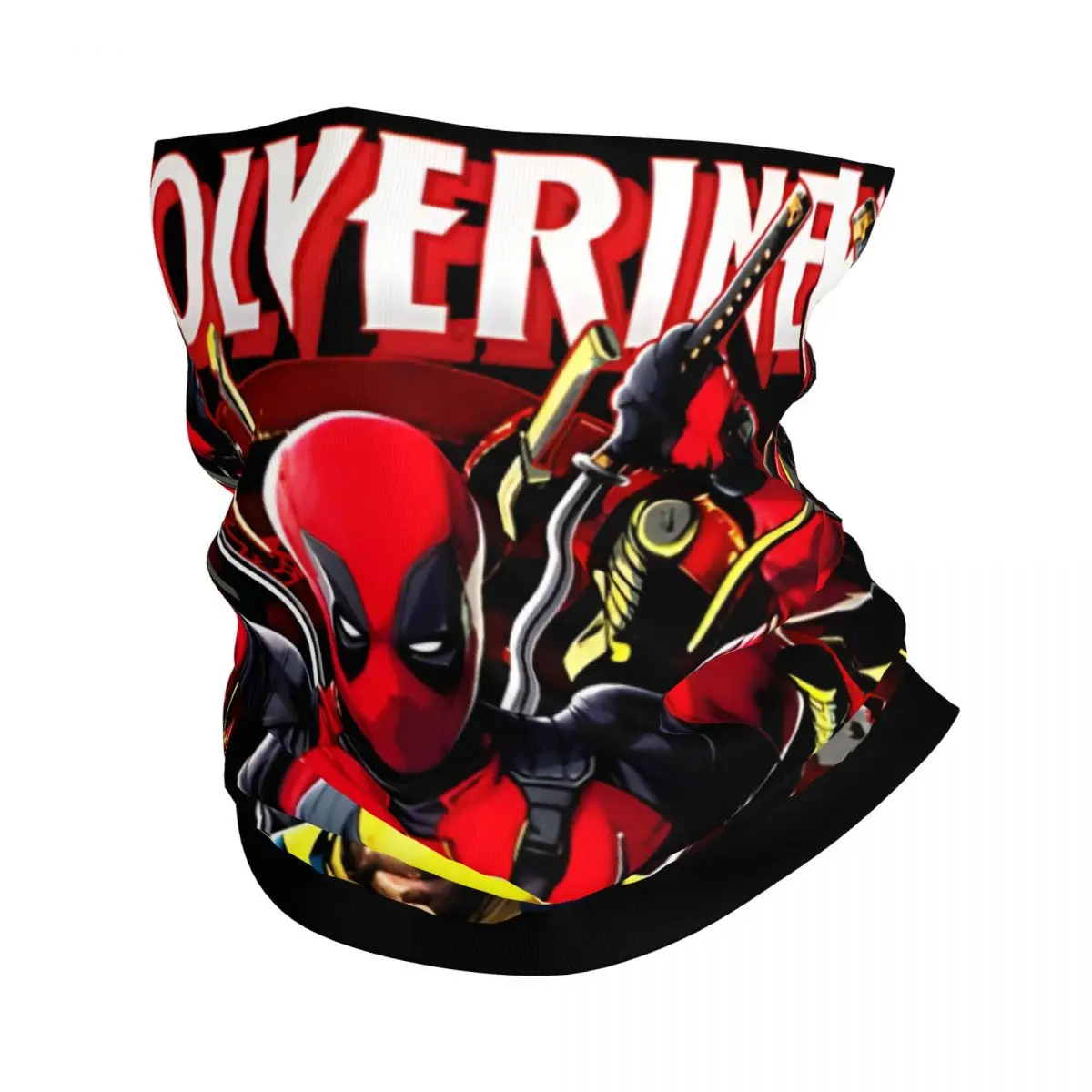 Popular Movies Bandana Neck Gaiter Motorcycle Club Deadpool & Wolverine Wrap Scarf Hiking Unisex Adult Windproof