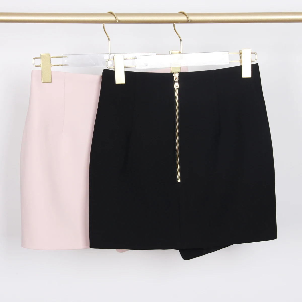 Autumn and Winter 2022 New High End European and American Age Reducing Versatile Simple Quality Skirt Half Length Skirt