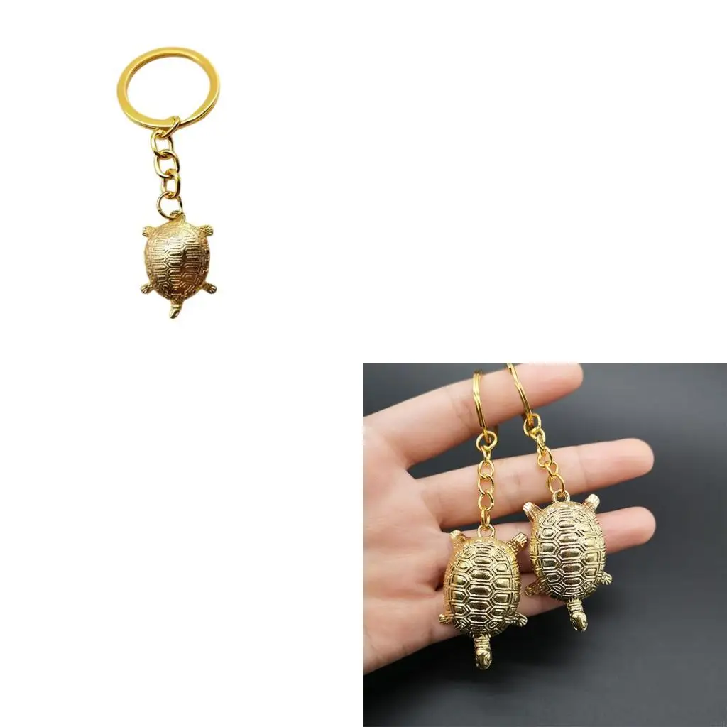 F19B Feng Shui Talismans Shell Turtles Hanging Piece for Bags, Crafts, and Displays