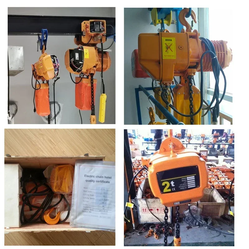 HHBB Electric Hoist 3T Single/Double Chain Tecle For Sale