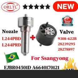 INJECTOR Nozzle L244PBD L244PRD VALVE 9308-622B Repair kit 7135-619 For Ssangyong,Kyron EJBR04501D A6640170121 6640170121 Euro 4