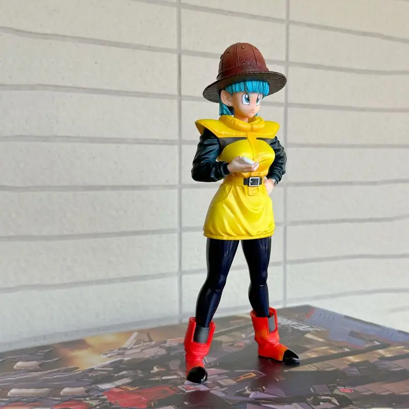 23cm Dragon Ball Z Anime Puar Figure Bulma Two Heads Pvc Action Figures Statue Collectible Figurine Model Decorate Toys Gifts