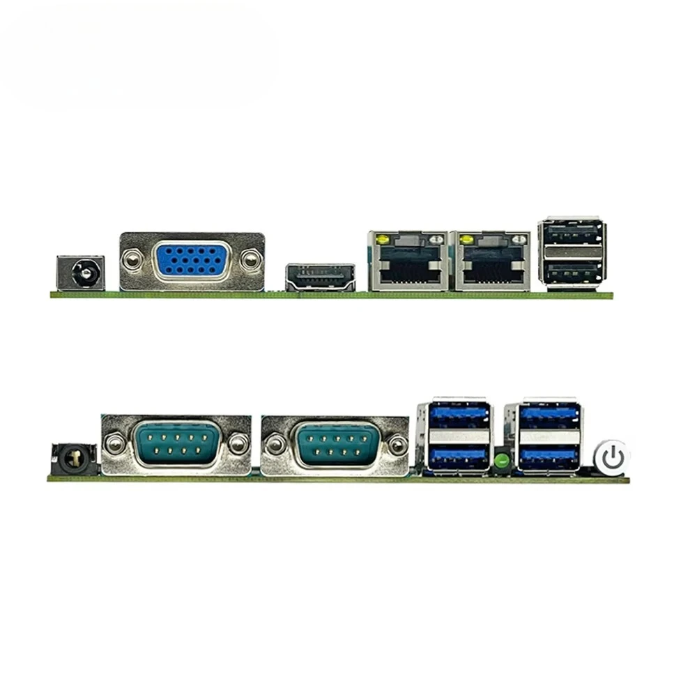 Venditore d'oro J1900 N100 J6412 Processore 2 HDM 6 USB 2 LAN Controllo industriale Scheda madre Nano Mini Itx