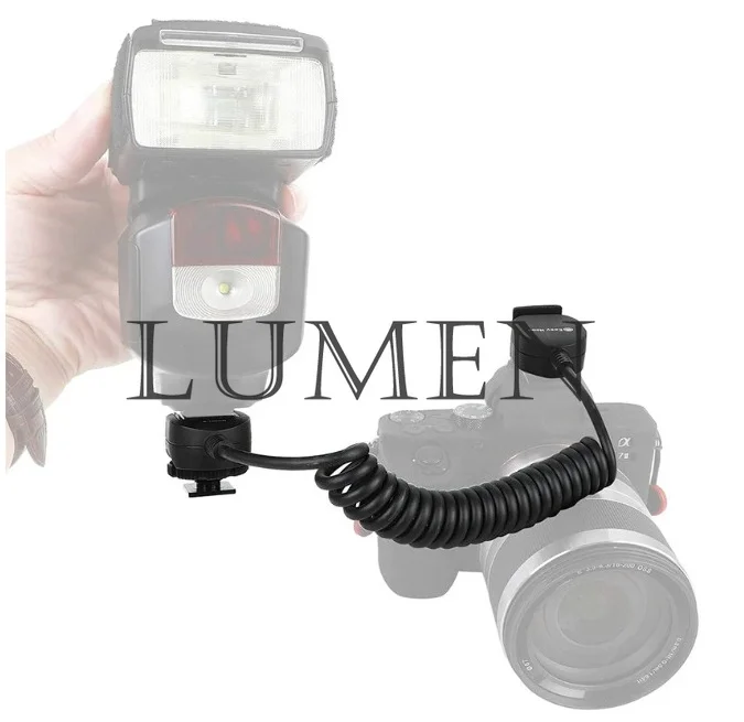 Suitable for Sony flash TTL off-machine lead flash cable, high-speed synchronous MI hot shoe cable, compatible with A7 series