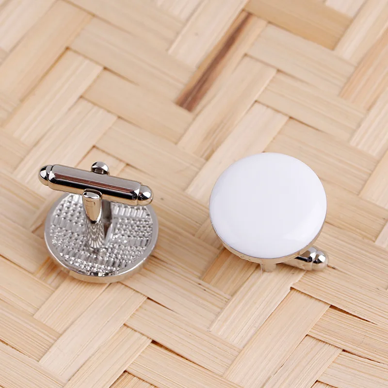 الرجال الكلاسيكية سهرة أزرار أكمام ترصيع بدلة سوداء قميص أبيض أحمر ربطة القوس فيونكة الزفاف الذكرى مجوهرات اكسسوارات-الخطوبة الرجالية