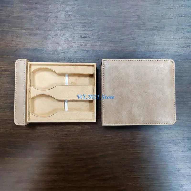 

G5GC Watch Box Women Multifunctional 3 Grids PU Leather- Storage and Packaging Wrist Watch Boxes High Quality Gift Box