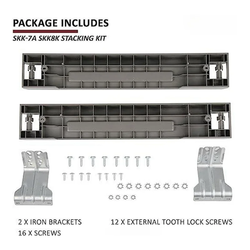 Skk-7A Stacking Kit - Replacing with Sam-Sung Washer and Dryer - Replaces Part Numbers: Skk-7A, Sk-5A, Sk-5Axaa and More HOT