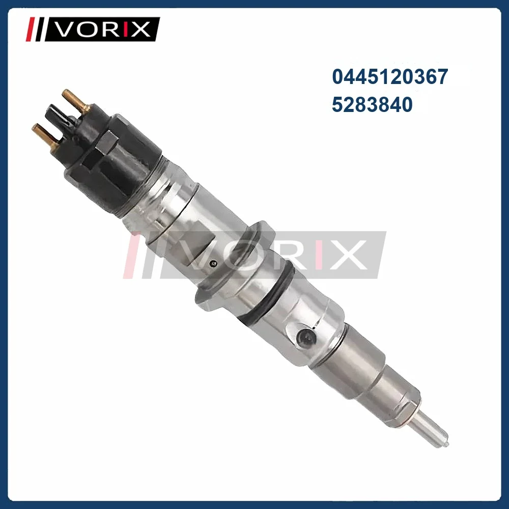 

0445120367 5283840 Common Rail Diesel Fuel Injector for Cummins QSB4.5 QSB6.7