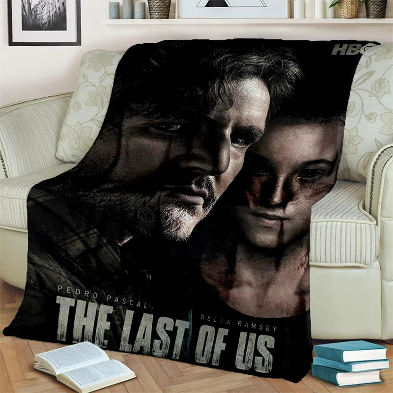 Pedro The Last of Us Horror TV Game Blanket,Soft Throw Blanket for Home Bedroom Bed Sofa Picnic Travel Office Cover Blanket Kids