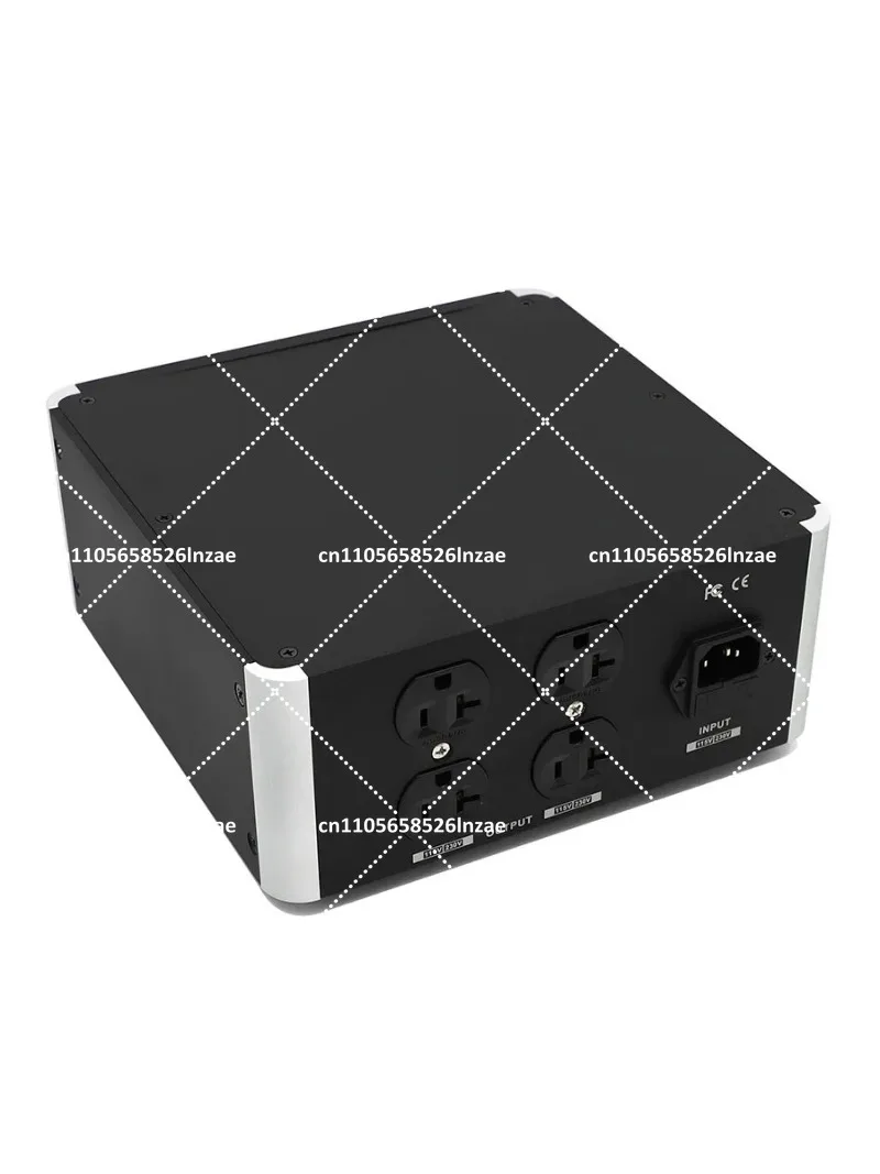 PT500 500VA Toroidal Balanced Isolation Transformer 500W AC Power Supply Processor with 4 Outlet Sockets