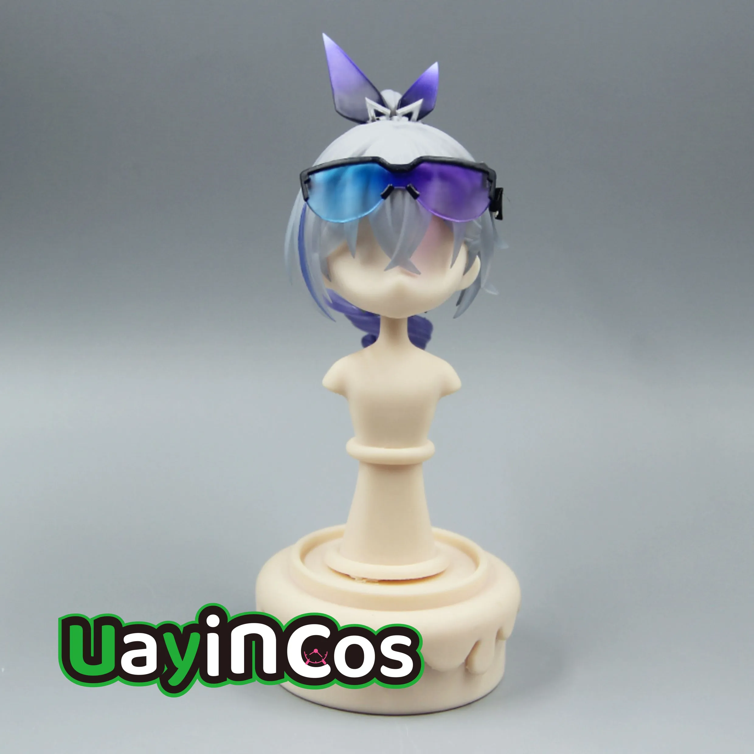 

Honkai：Star Rail Silver Wolf Handmade OB11 OB22 GSC Hair Detachable Hair Shell Wig Faceplates BJD Doll Accessories Game Anime