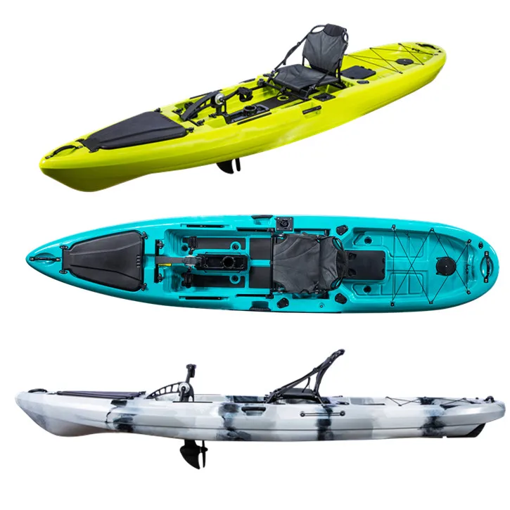 3,96 m/13 pies LSF fabricante Venta caliente Pedal pesca Kayak De Pesca barco