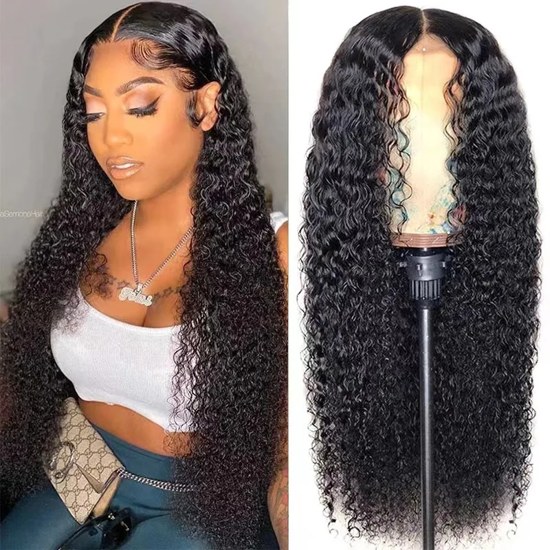 European and American matte high-temperature silk African small winding tube explosive head long curly hair synthetic wig middle