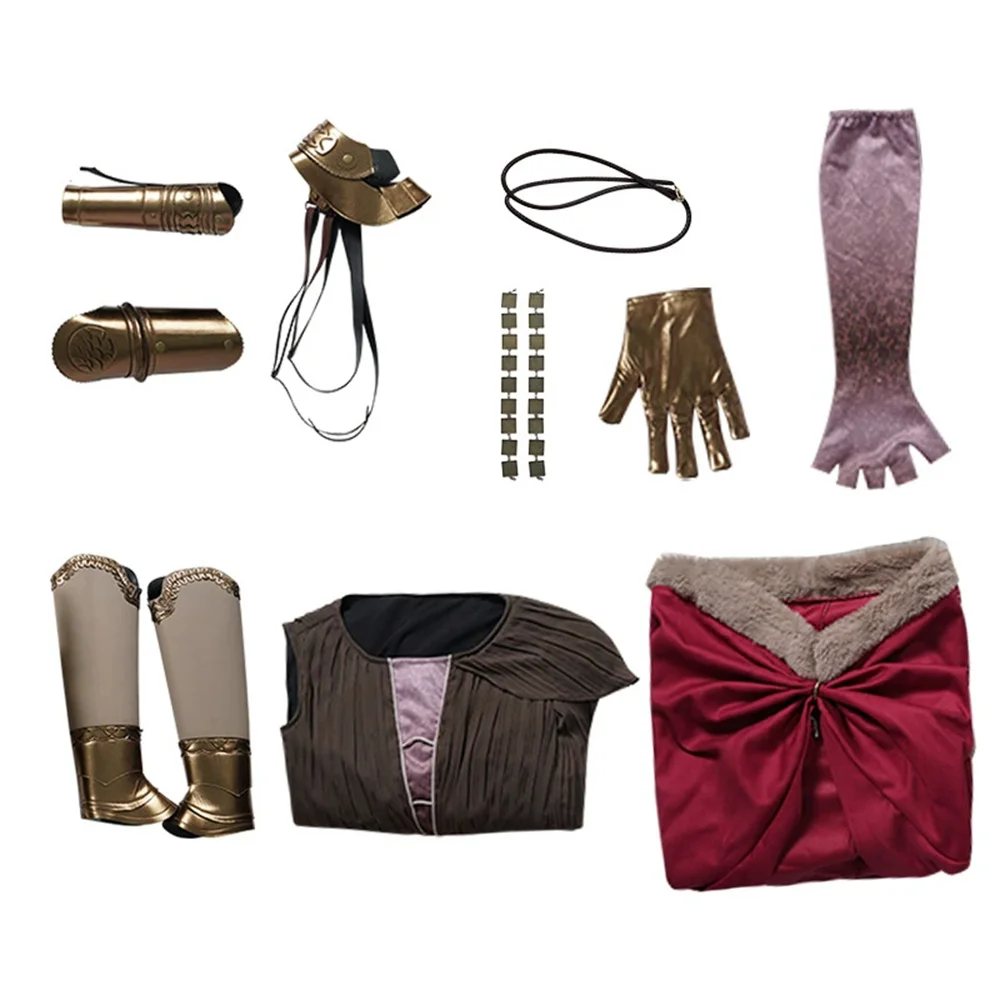 Disfraz de Malenia de película para mujer, uniforme de combate, conjunto completo, trajes de fiesta de Carnaval y Halloween