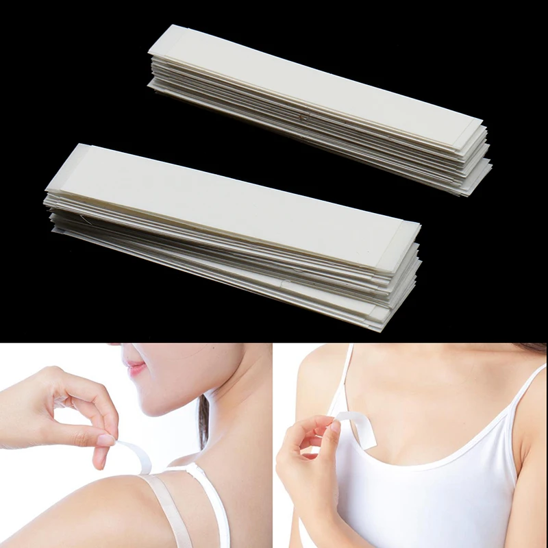 

36Pcs Women Clear Double Sided Tape For Clothes Dress Body Skin Adhesive Sticker