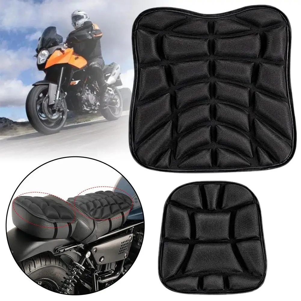 Motorcycle Seat Cushion 3D Gel Breathable Shock-Absorbing Cushion Cover Comfort For Universal Mountain Bikes image 3