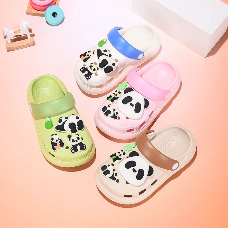 

Summer Slippers Children Garden Shoes Cute EVA Cartoon Beach Sandals Babies High Quality Soft Kids Outdoor Slippers Flip Shoes