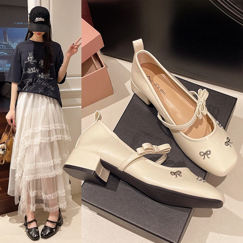 Women Sweet Bow Mary Jane Pump - đánh giá và giá Vintage Fashion Dress